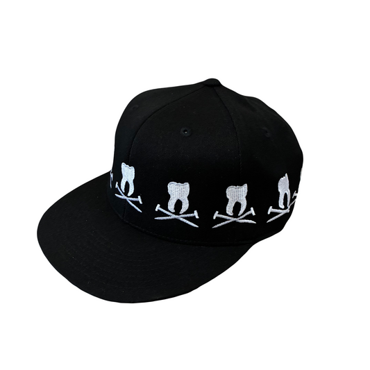 White tooth and nail hat